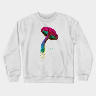 Psilocybe Mushroom 002 Crewneck Sweatshirt